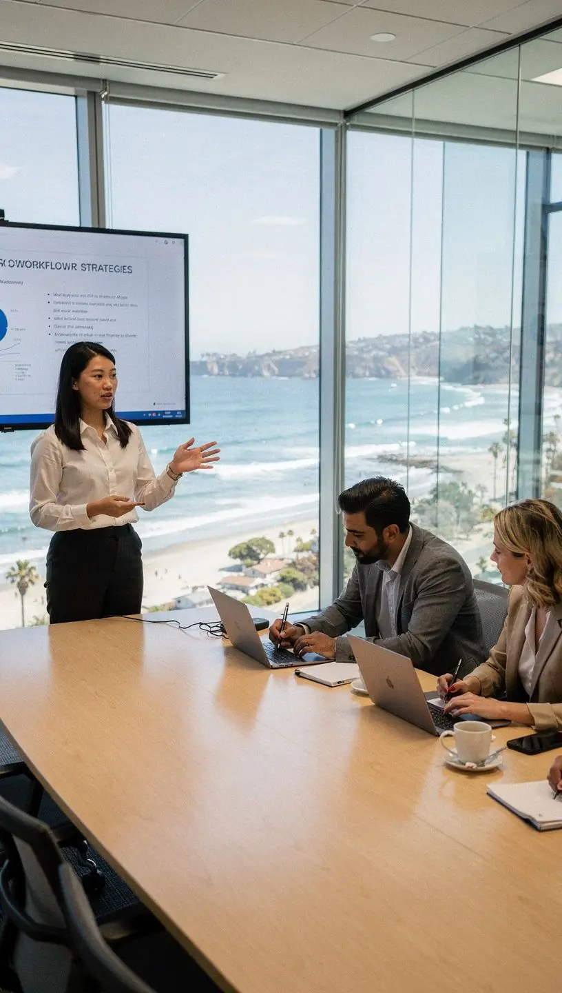 Kanban board visual illustrating task management strategies